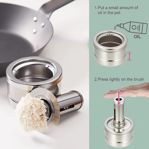 Miniatura 4 de TIKUSAN Cepillo de aceite para barbacoa Takoyaki Okonomiyaki Hecho en Japón (Pequeño)