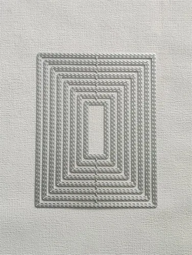Miniatura 2 de Troqueles para álbumes de recortes, marco de capas de corte de metal para hacer tarjetas, plantilla de perforación de manualidades de papel, 8