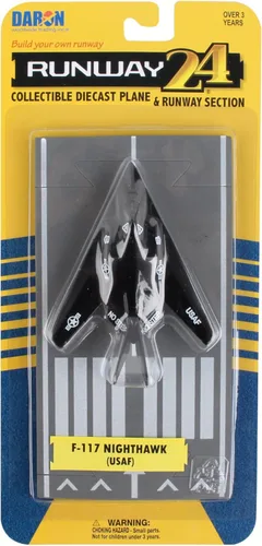 Miniatura 5 de Daron Worldwide Trading Runway24 F-117 Nighthawk Vehículo, mediano