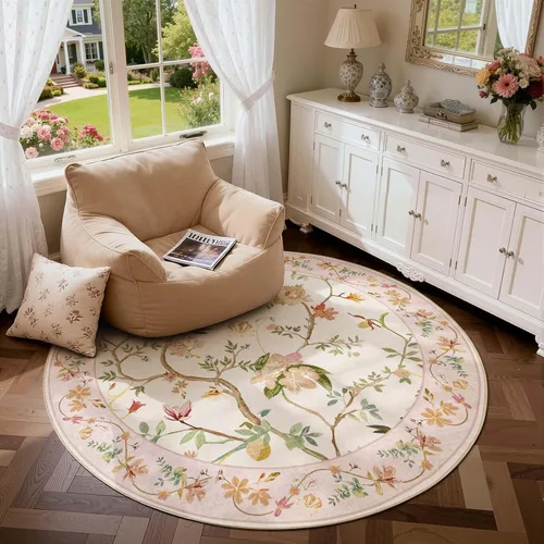 Miniatura 58 de Jinchan Alfombra Floral de Pasillo, 2x5, Alfombras Antideslizantes Lavables a Máquina, Alfombra Suave de Pelo Bajo para Pasillo, Resistente a