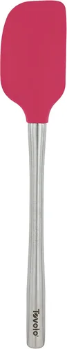 Miniatura 36 de Tovolo Flex-Core - Espátula con mango de acero inoxidable, cabeza de silicona resistente al calor y libre de BPA, segura para sartenes de hierro