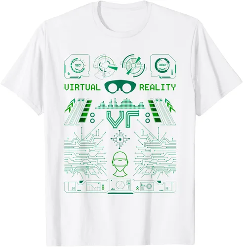 Miniatura 43 de Camiseta de realidad virtual VR Retro Gamers, Negro, S