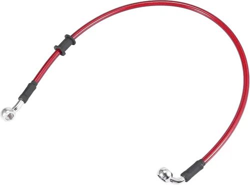 Miniatura 27 de Motoforti Universal 40 cm 15.75" Manguera de Aceite para Freno y Embrague de Motocicleta, Tubo de Línea Hidráulica Reforzada, Acero Inoxidable Negro