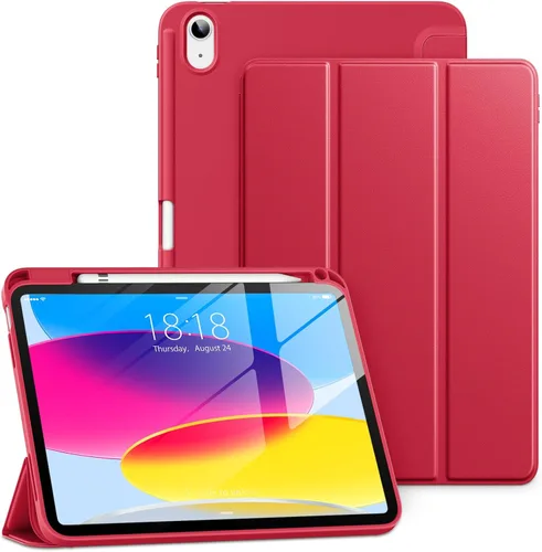 Miniatura 20 de DTTO Funda para iPad (A16) de 11ª Generación de 11 Pulgadas 2025, Funda para iPad de 10ª Generación de 10.9 Pulgadas 2022, Funda Protectora Trasera