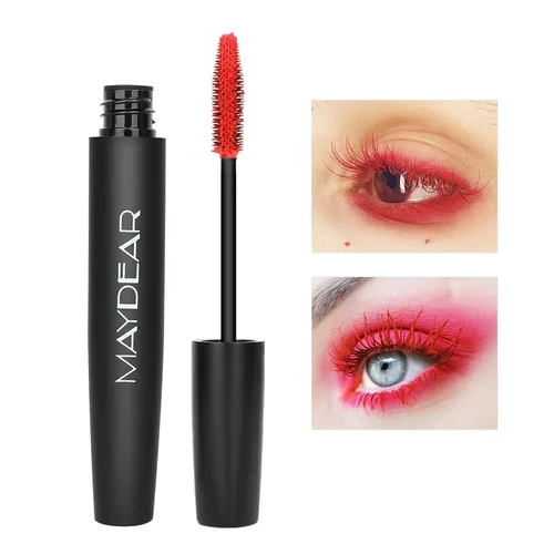 Miniatura 3 de Maydear Juego de rímel de color resistente al agua, de larga duración, libre de crueldad, maquillaje de ojos vegano para mujeres (6 colores)