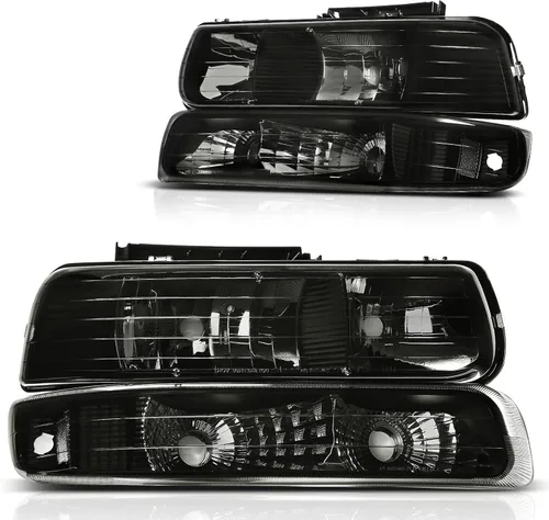Miniatura 10 de DWVO Faros delanteros LED DRL compatibles con Chevy Silverado 1999-2002 1500 2500/2001-2002 Chevy Silverado 1500HD 2500HD 3500/2000-2006 Tahoe LED