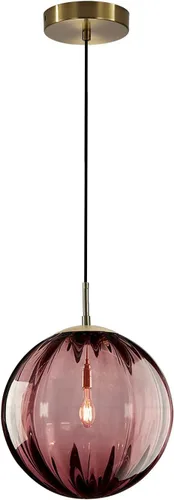 Miniatura 10 de KCO Iluminación Moderna de Mediados de Siglo Lámpara Colgante de Globo de 3 Luces Lámpara Colgante de Latón Dorado Lámpara Colgante de Luz Múltiple