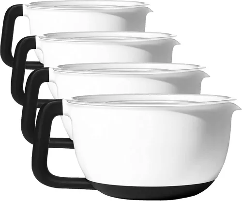 Miniatura 4 de OXO Good Grips, bol para batir de 2 cuartos de galón, color blanco