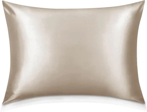Miniatura 12 de Adubor Funda de almohada 100% de seda, fundas de almohada de seda de morera, 22 fibras de grado Momme 6A, funda de almohada de seda para la salud