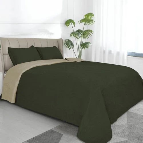 Miniatura 29 de Easy-Going - Juego de colcha reversible tamaño king con 1 colcha y 2 fundas de almohada, colcha de cama suave, edredón de microfibra liviano Gris