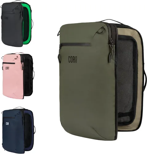 Miniatura 25 de COR Surf Mochila de viaje de mano Island Hopper 2.0 Mochila ultraligera aprobada para artículos personales 28L Negro Edición impermeable