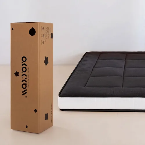 Miniatura 4 de MAXYOYO Colchón tipo futón extra grueso de 6 pulgadas, colchón plegable japonés para adultos, almohadilla de tatami enrollable para habitación