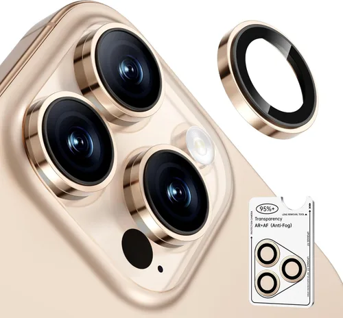 Miniatura 10 de Paquete de 2 protectores de lente de cámara para iPhone 17 Pro Max/17 Pro/16 Pro Max/16 Pro/15 Pro Max/15 Pro/14 Pro Max/14 Pro