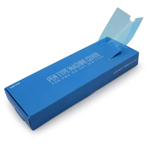 Miniatura 8 de Fundas para máquina de tatuaje, 200 unidades, tipo bolígrafo PMU, bolsa de máquina para microneedling, máquina de tatuaje de cartucho, mesoterapia