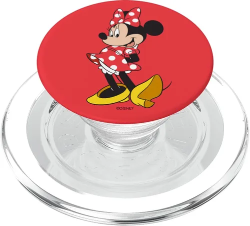 Miniatura 8 de Disney Minnie Mouse Classic Pose on Red PopSockets PopGrip: agarre intercambiable para teléfonos y tabletas