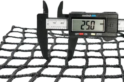 Miniatura 2 de Aoneky Red de golf resistente sin nudos, red de práctica con borde de cuerda reforzado, malla cuadrada de 1 pulgada de malla de poliéster de 0.118