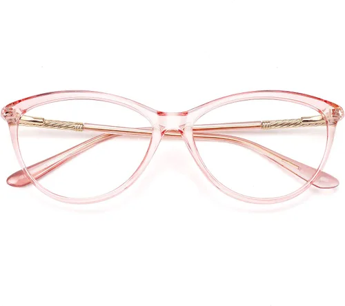 MEETSUN - Lentes para reducir la fatiga ocular, lentes con bloqueo de luz azul para mujeres, lentes para computadora, juegos y lectura, montura con
