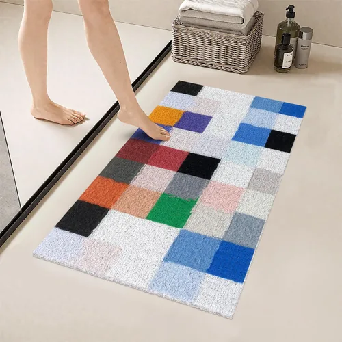 Miniatura 13 de Alfombrilla de Bañera Antideslizante - Alfombrilla de Ducha Antideslizante, Alfombrillas de Bañera de Secado Rápido, Suave Alfombrilla de Masaje