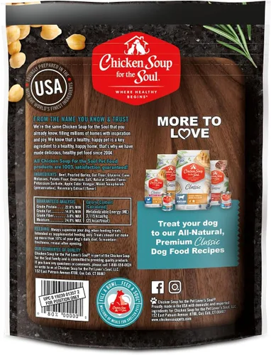 Miniatura 8 de Chicken Soup for The Soul All Natural Premium Savory Sticks Golosinas suaves y masticables para perros, primer ingrediente de carne de res real, sin