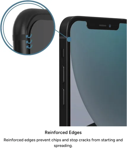 Miniatura 3 de ZAGG InvisibleShield 200106663 - Protector de pantalla para iPhone 12 Mini, protección contra impactos, resistente a rayones, huellas dactilares