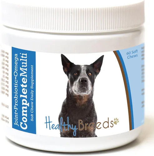 Miniatura 19 de Healthy Breeds Pug todo en uno multivitamínico suave masticable 60