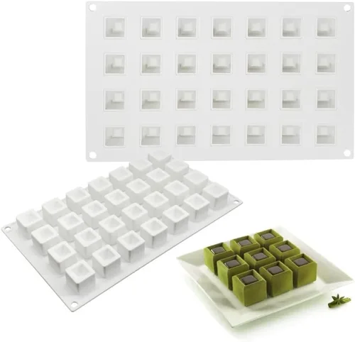 Miniatura 18 de Molde de silicona para chocolate con forma de corazón, accesorios para tartas, moldes de cocina, cubitos de hielo, galletas, pastelería, molde