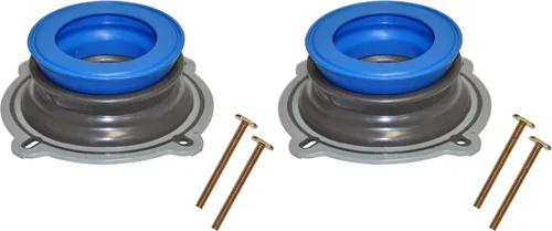 Miniatura 10 de Kit de instalación de inodoro todo en uno de Danco, anillo de cera de sello perfecto y pernos sin corte, reparación de inodoro, sin cera, pernos