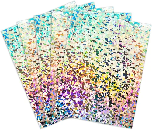Miniatura 12 de Hygloss Productos Tarjeta holográfica Stock-8.5"x11" 10pt, 5 hojas, plata brillante