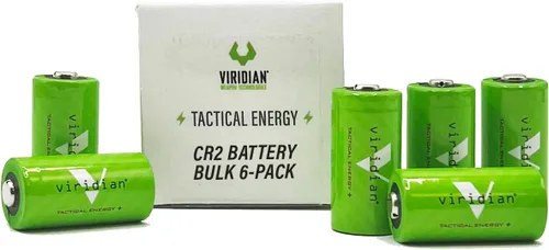Miniatura 2 de Viridian CR2 Tactical Energy Plus Baterías de litio, 3 voltios (paquete a granel de 9)