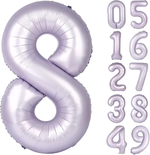 Miniatura 66 de Globo de cumpleaños número 4 dorado de 40 pulgadas, globos gigantes del número cuatro 14 24 34 40 44 2024, globos grandes de lámina de mylar para Oro