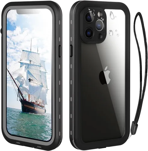 Miniatura 18 de Funda para teléfono impermeable Compatible con iPhone 17 Pro, funda de cuerpo completo IP68 impermeable a prueba de golpes y polvo con protector