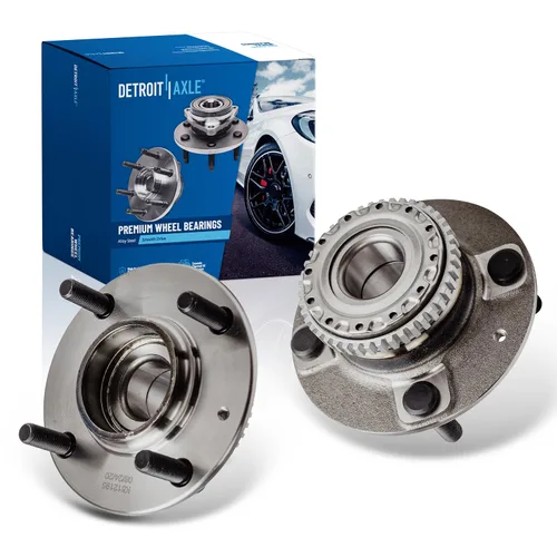 Miniatura 56 de Detroit Axle - 2.2L Bujes de rodamiento de rueda delanteros de 2 piezas para Honda Accord 90-97, 97 Acura CL, 2 rodamientos de ruedas y conjunto