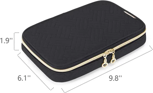 Miniatura 5 de Yarwo Estuche de transporte compatible con el juego de herramientas Cricut, bolsa organizadora de accesorios para bolígrafos de manualidades y Negro