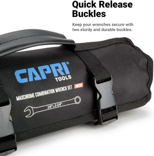 Miniatura 3 de Capri Tools Bolsa enrollable para llaves con bolsillos estándar