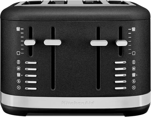 Miniatura 2 de Tostadora KitchenAid de 4 rebanadas, KMT4109BK, Hierro fundido Negro