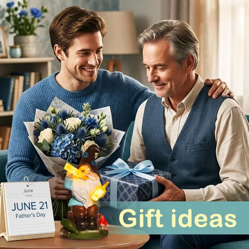 Miniatura 2 de DKJOCKY Regalos de gnomos para mujeres para Navidad, divertidos gnomos de jardín para decoración al aire libre para patio, gnomos con luces solares