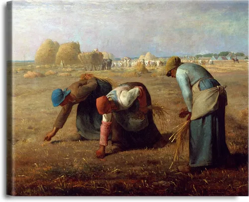 Miniatura 545 de A&T ARTWORK Campo de trigo con cipreses de Van Gogh Las reproducciones de arte clásico mundial, impresiones en lienzo giclée para decoración