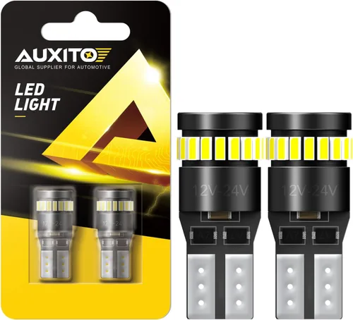 Miniatura 14 de AUXITO 1156 Foco LED blanco 400% súper brillante 7506 BA15S P21W, foco de repuesto con proyector para luz de reversa, luz trasera, luz de freno