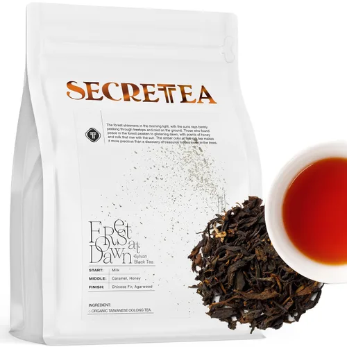 Miniatura 29 de Té suelto Pu-erh de cacao orgánico I POWERFUL Detox Immune I Heart & Digestion Support, paquete a granel de 12 oz Por T SECRETEA, Treasure Box