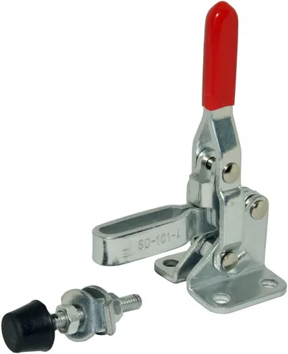 Miniatura 2 de Herramienta de mano vertical 101-A Abrazadera de palanca de liberación rápida 110 lbs Capacidad de retención antideslizante