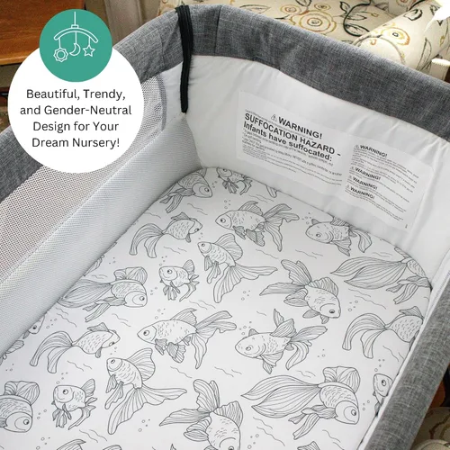 Miniatura 2 de Sábanas de moisés para Papablic, CoZee, Cowiewie, Ezebaby, Nawahev cuna y cama de noche para bebé de TansyPanda, 3 piezas, 33x20, ultra suaves