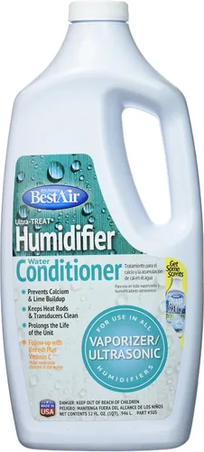 Miniatura 3 de BestAir 3US UltraTreat Vaporizador/humidificador ultrasónico tratamiento de agua y escala, 32 onzas líquidas, (paquete de 6)