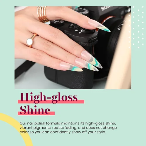 Miniatura 102 de Beetles - Esmalte de uñas de gel marrón – 0.5 onzas líquidas de esmalte de gel marrón oscuro, lámpara LED UV para uñas, regalo de manicura para I