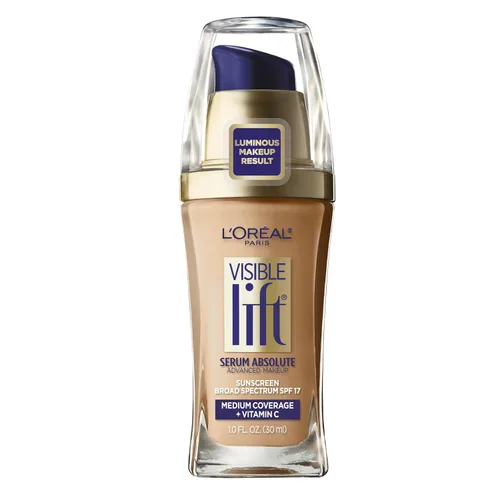 Miniatura 7 de L‘Oreal Paris, serum absoluto, levantamiento visible, antiedad, maquillaje, SP, Beige miel