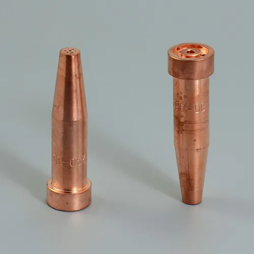 Miniatura 5 de Puntas de corte de acetileno 6290 tamaño 00 y 6290-00 para soplete de cortador de oxígeno oxicombustible hecho de cobre, paquete de 2