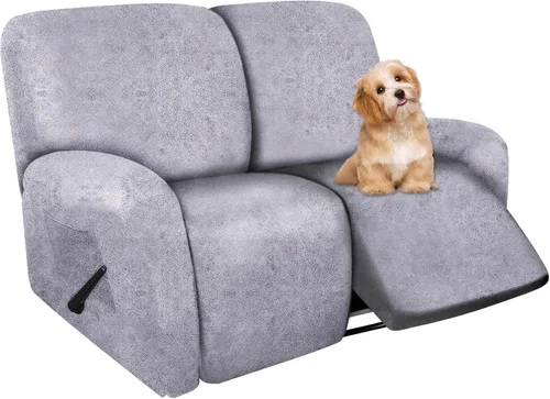 Miniatura 18 de molasofa Fundas de cuero para sillas reclinables, fundas para sillas reclinables grandes para silla reclinable, 4 piezas, fundas lavables que se