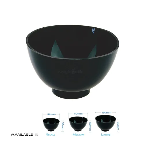 Miniatura 8 de Easyinsmile Cuencos de mezcla de goma de laboratorio dental, tazón de mezcla de silicona flexible, taza de mezcla de goma dental