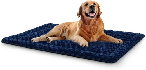 Miniatura 12 de Tapete lavable para cama de perro, suave y esponjoso, para mascotas, colchón para dormir para perros grandes, jumbos, medianos y pequeños, 30 x 19