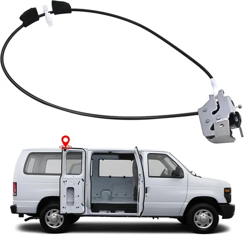 Miniatura 10 de Yinlowa Ensamblaje de bloqueo de la puerta del lado del pasajero delantero derecho compatible con Ford F250 F350 1992-1997, Ford F150 Bronco