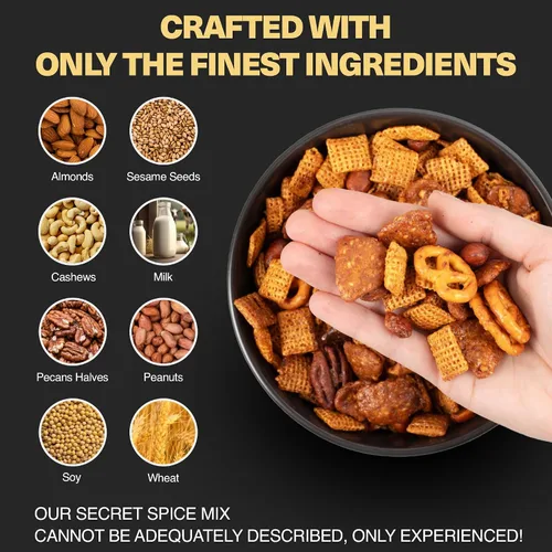 Miniatura 3 de Wicked Mix Mezcla de Aperitivos con Frutos Secos Mixtos - Aperitivos Dulces y Salados Mezcla Trail Mix Paquetes de Aperitivos con Almendras